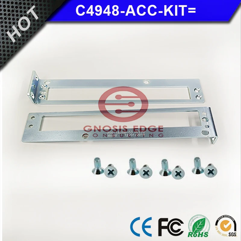 랙 마운트 키트 C4948-ACC-KIT = 브래킷, CISCO WS-C4948-E, 19 인치