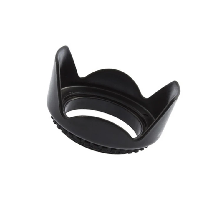 52mm Flower Petal Tulip Lens Hood Screw Mount For Canon digital Camera