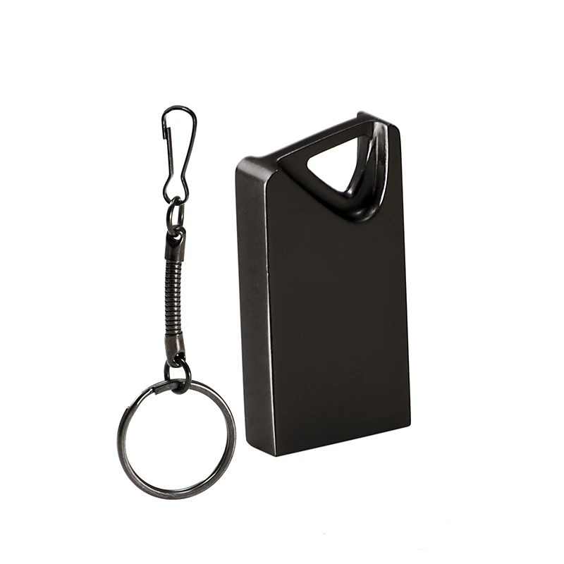 JASTER USB флеш-накопители 128 gb mini usb Flash metalen pen sleutel schijf флэш-накопитель с логотипом stick flash 32 GB/8 GB/4 GB/16 GB/128 GB - Цвет: Black