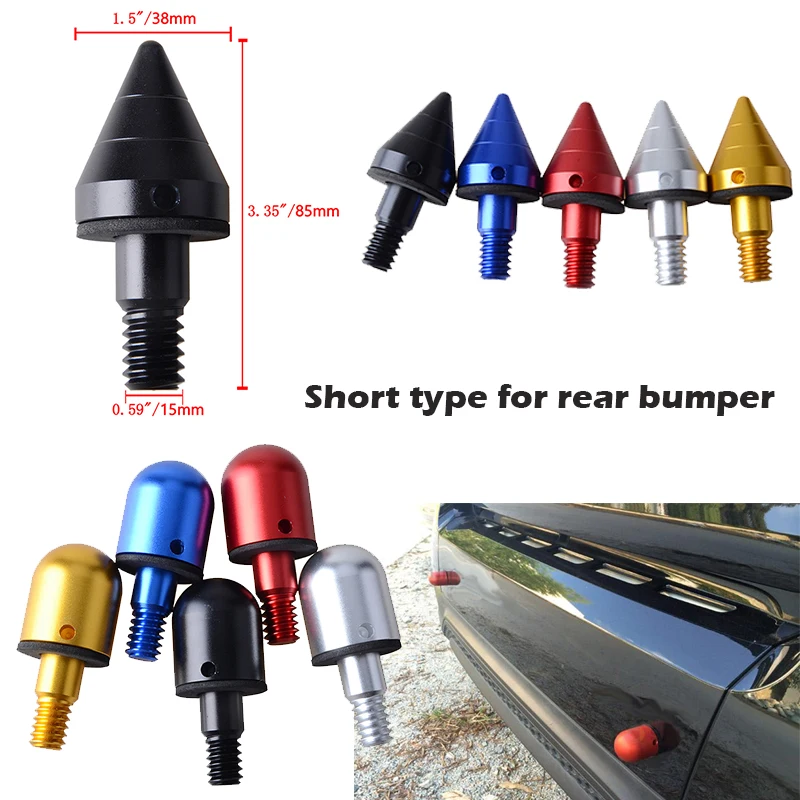 Rear Bumper Spike Guard Protector - Anti-Collision Safety Accessory