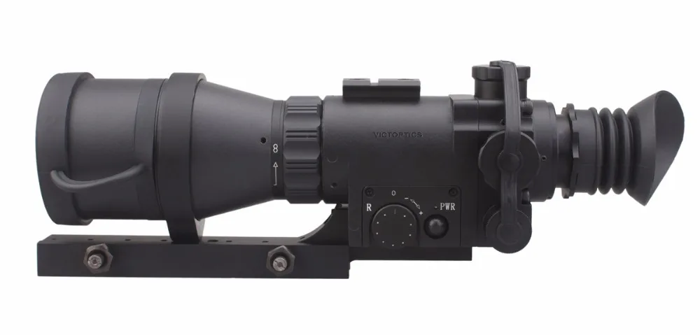 10 шт. VictOptics 4x60 Gen 1 монокуляр ночного видения прицел wih Ночная винтовка Охота инфракрасный ИК