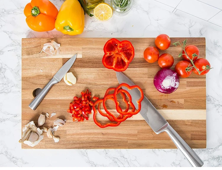 Набор кухонных ножей из нержавеющей стали, нож для очистки фруктов Santoku для нарезки хлеба, японский кухонный нож шеф-повара, набор кухонных принадлежностей