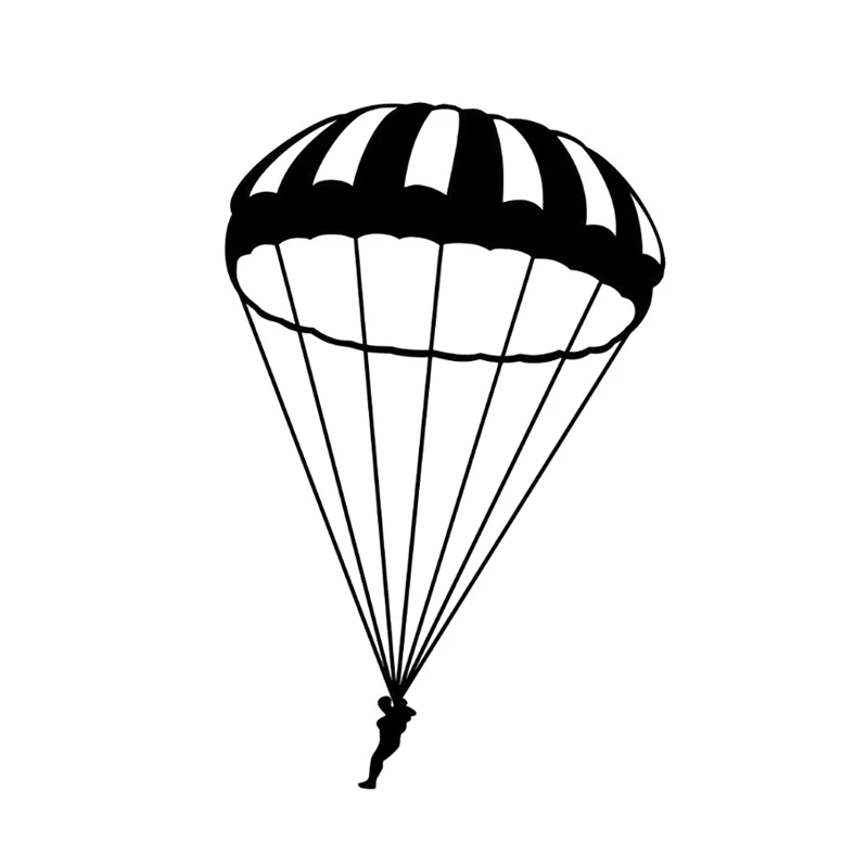 

Car Sticker Skydiver Parachute Extreme Sports Automobiles Motorcycles Exterior Accessories Reflective Vinyl Decals,17cm*11cm
