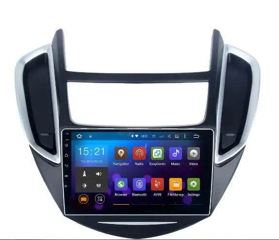 9\ Quad core Android 9.0 Car GPS radio Navigation for Holden Chevrolet Trax Tracker 2014-2016 with 3G/Wifi, DVR