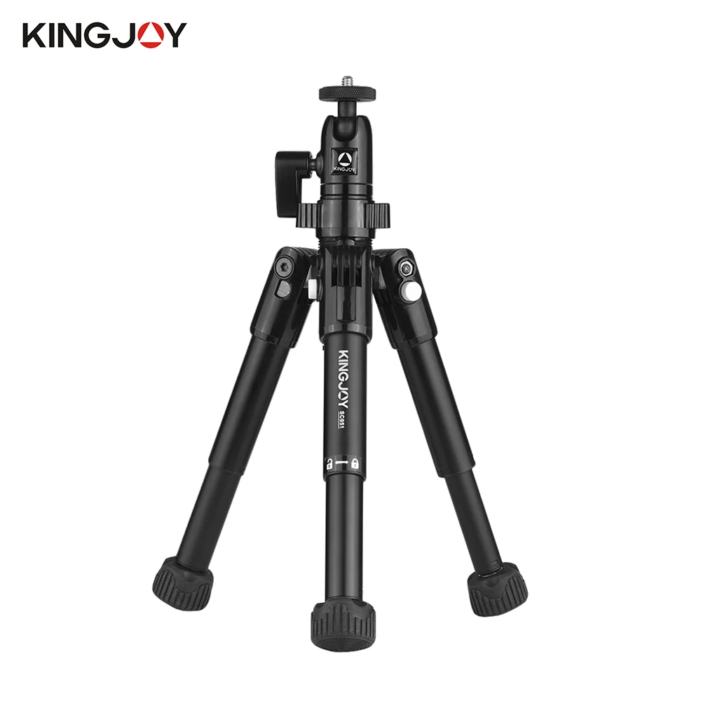 KINGJOY SC051 18 &quotМини Настольный складной портативный штатив с поворотной шаровой