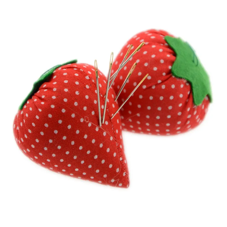 

Manufacturers Direct Selling Storage Cross Stitch Strawberry Pin Ball Sewing Pincushion Set Accessories