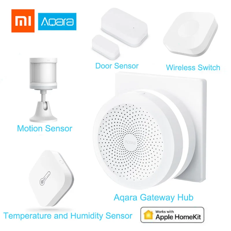 humidity 5 in 1 XiaomiAqara Смарт Домашняя одежда s шлюз концентратора оконные и дверные профили Сенсор человеческого тела Беспроводной переключатель Температура воды влажности Сенсор домашняя одежда - Цвет: humidity 5 in 1
