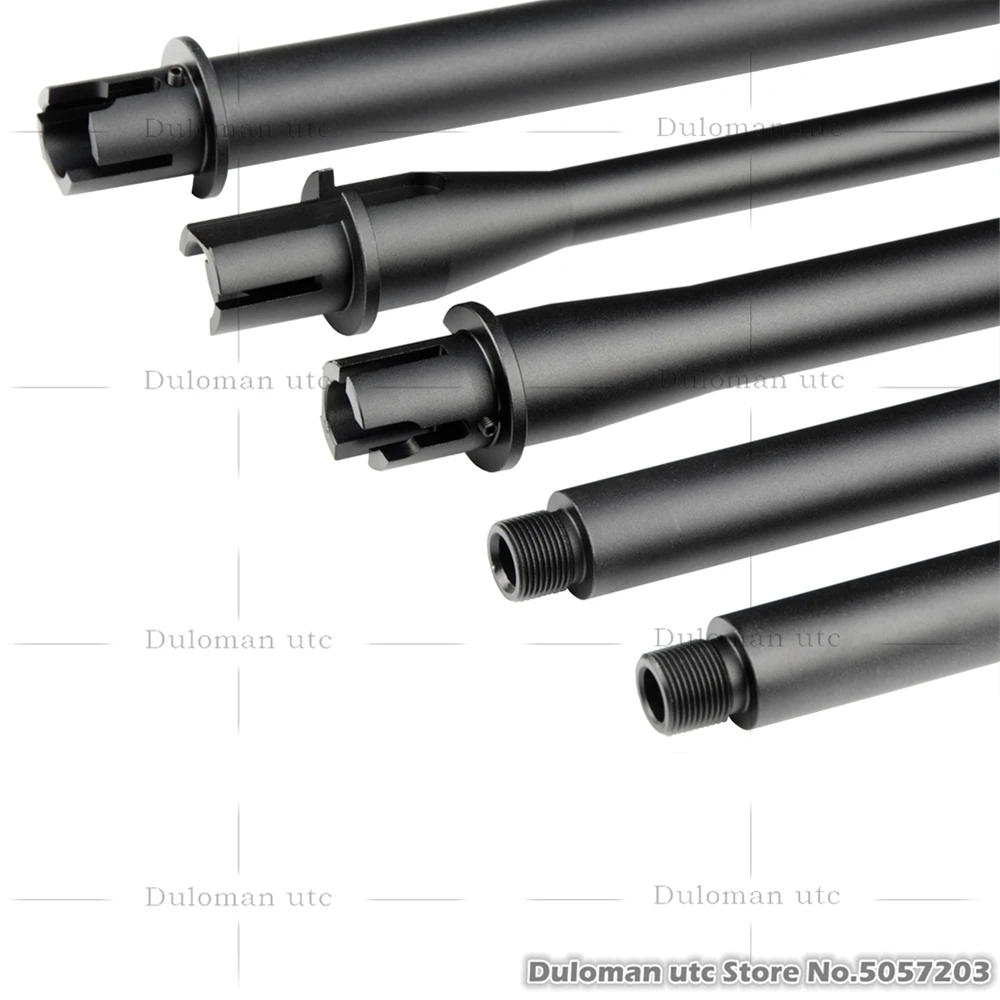 Duloman utc 5,5 -14,5 lloguer de Full Metal Ligero una pieza Oute Barre extensión para CQB M4/M16 PDW serie Airsoft AEGs