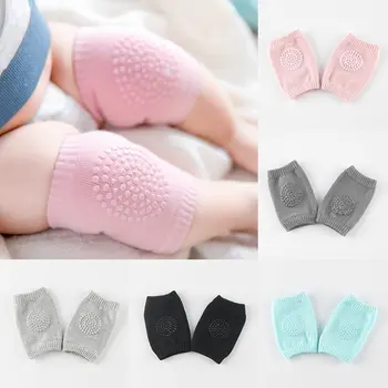 

Toddler Kids Kneepad Protector Thickened Terry Non-Slip Safety Crawling Baby Leg Warmers Knee Pads Unisex For Child