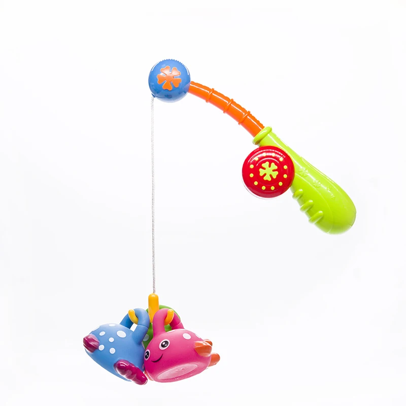 Fishing Floating Bathroom Pool Game Bath Toys with Cute Spotted Fish and Rod Best for Boys Girls Bathtub Fun Time | Игрушки и хобби