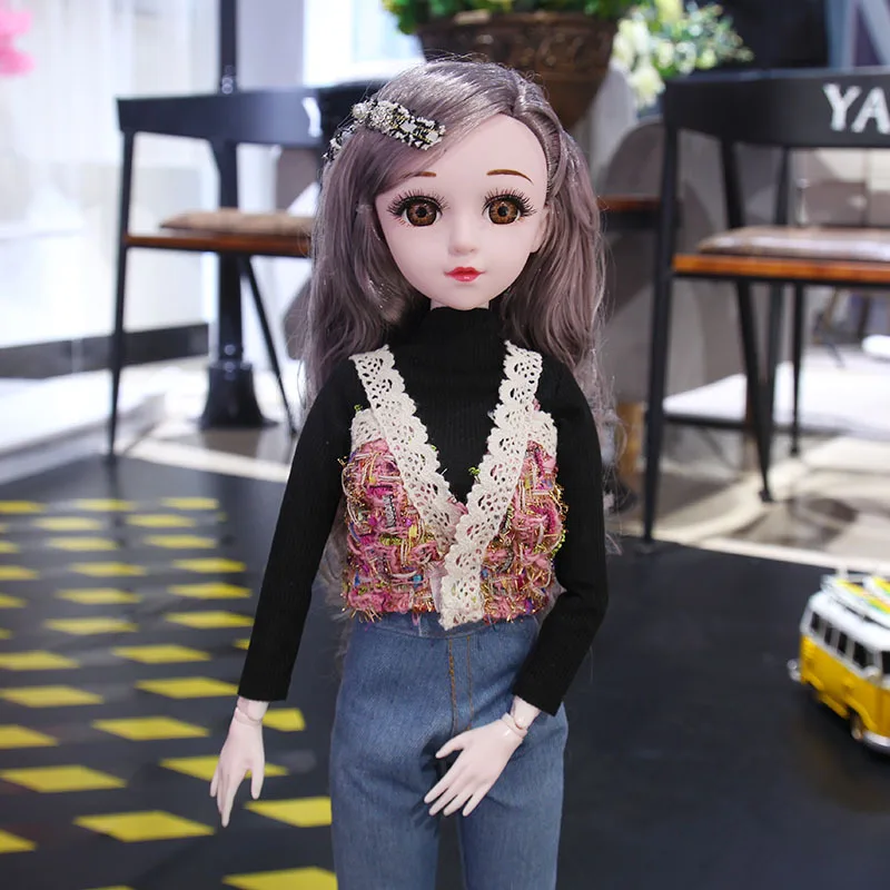 

Meet Lefutur 1/3bjd Smart Doll 60cm Gifts for Girls Shoes Stockings Earrings Best Valentine's Day Gifts Handmade Beauty Toys