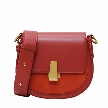 

womans bags brand designers 2019 luxury bag shoulder bag Saddle PU Flap Fashion Personality Crossbody Bag Korean Trend