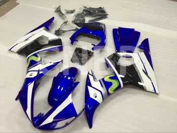 

YZFR6 2003 - 2005 Full Body Kits for YAMAHA YZFR6 03 04 Blue White for MOVISTAR Fairing for YAMAHA YZFR6 2005 Abs Fairing