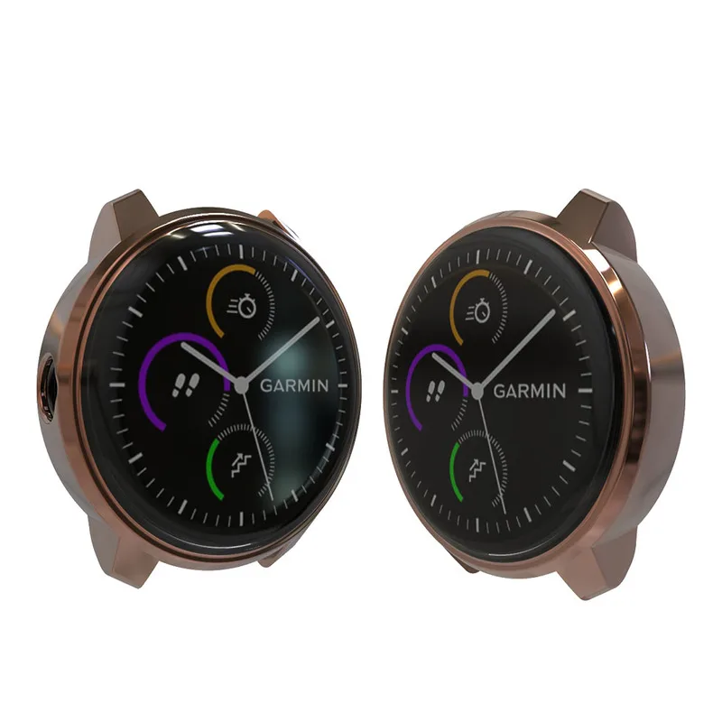 ТПУ защитный чехол для Garmin Vivoactive 3 3 Music Smartwatch полный экран защитная рамка Крышка Аксессуары для часов