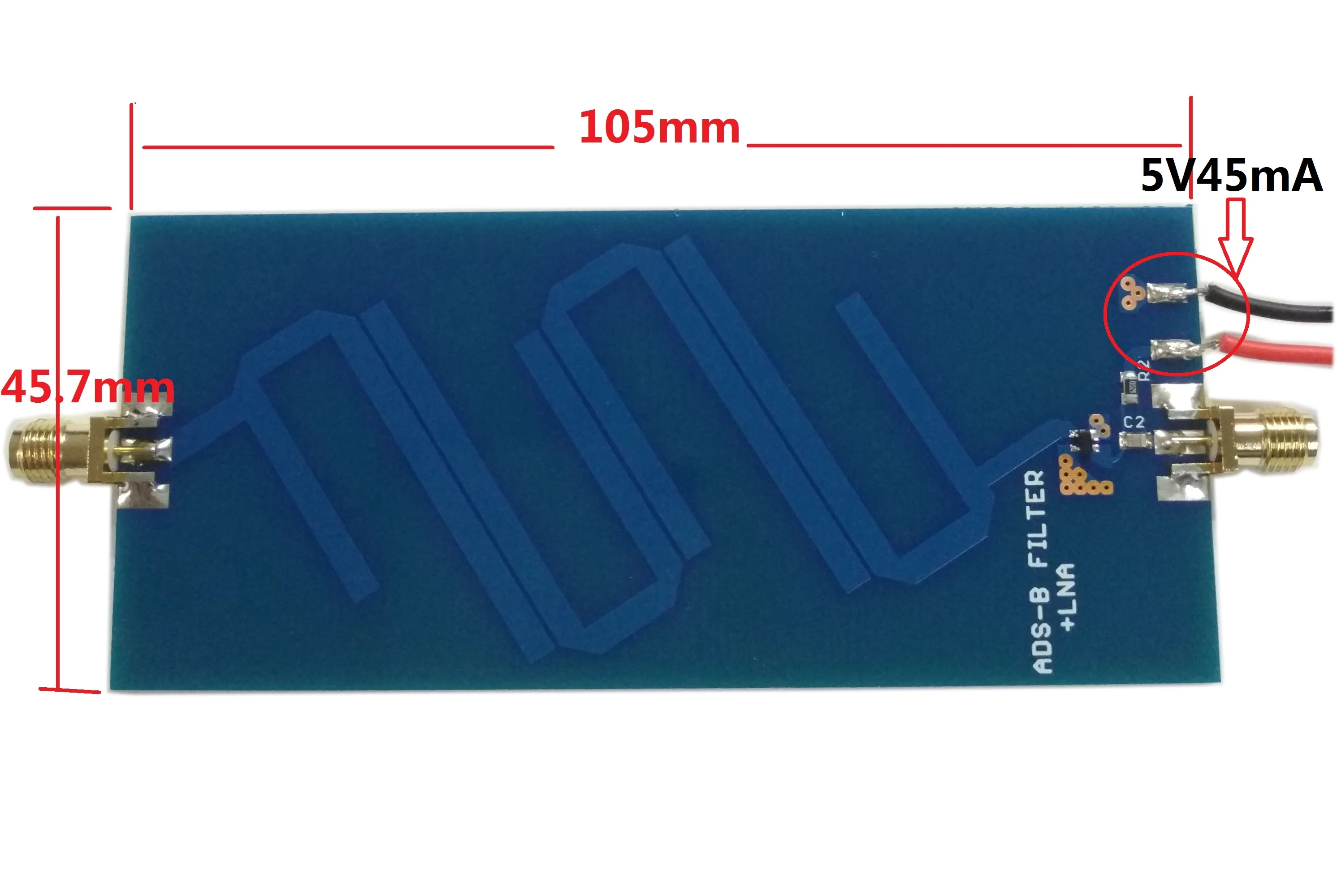 ADS-B+LAN Filter ADS-B 1090 MHz Bandpass | Инструменты