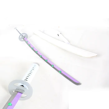 

Anime fantasy swords carbon steel plating color color no sharp edge with fake bag katana sword style for cospaly gifts