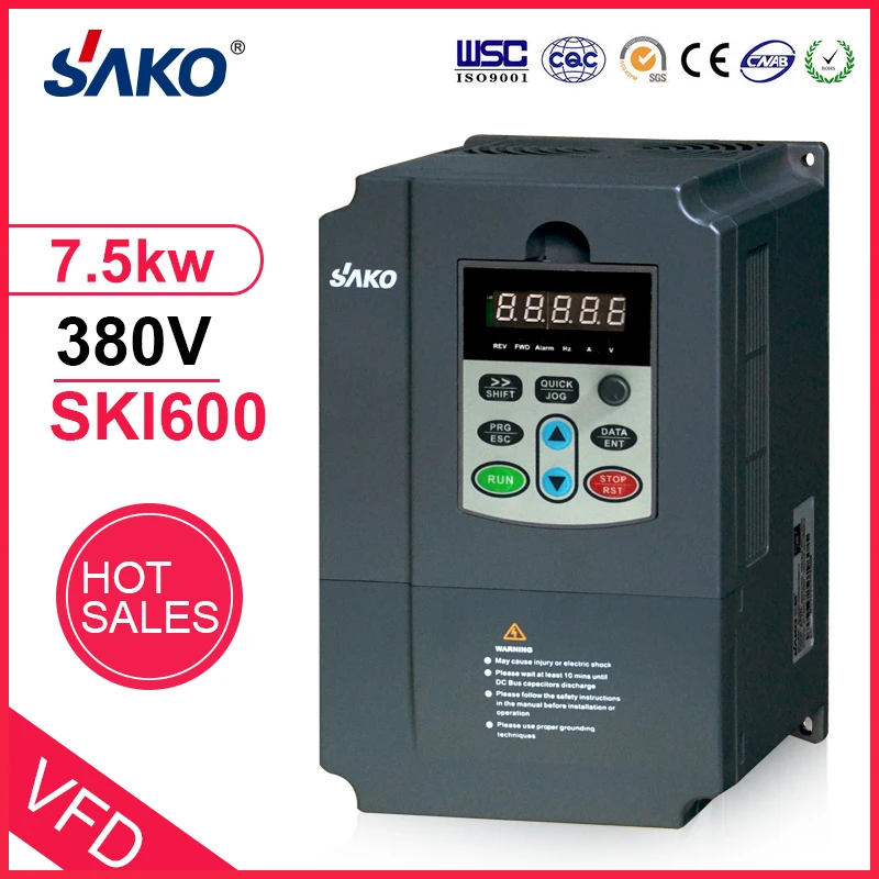 Регулятор частоты двигателя Sako SKI600 380 В кВт VFD|frequency inverter|variable frequency invertersvariable |