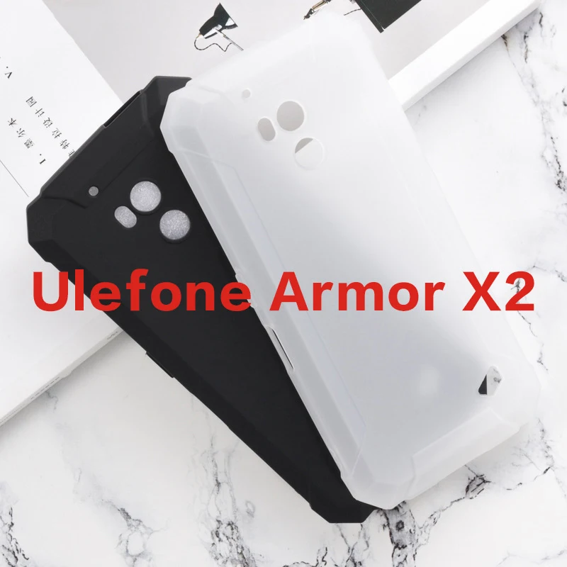 2 Colors For Ulefone Armor X2 Gel Pudding Silicone Phone Protective Back Cover Shell For Ulefone Armor X X2 5.5" Soft TPU Case