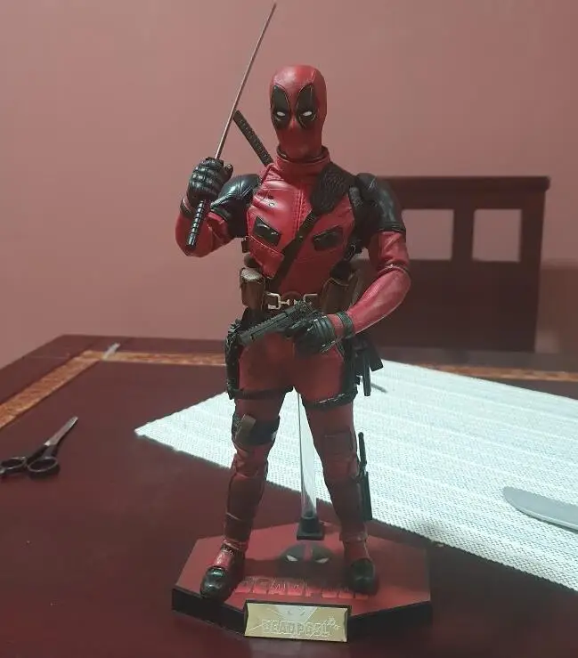 30cm 1/6 Scale X-Men Deadpool Action Figure Joints Movable Collectible Toy 