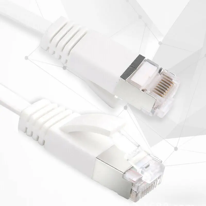 Плоский Ethernet Кабель CAT6 RJ45 Lan кабель 2 м/3 м/5 м плоский UTP патч интересная партия