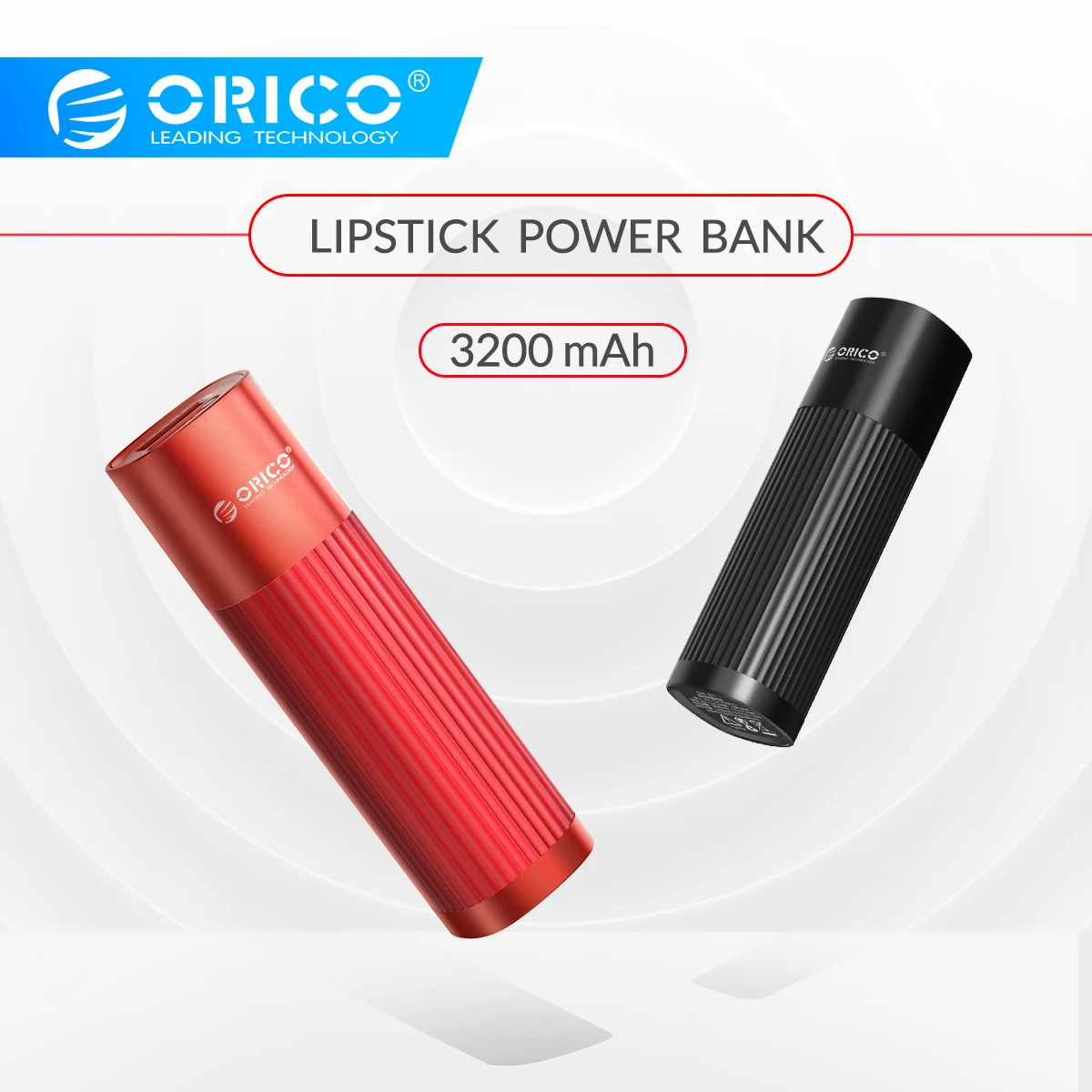  ORICO mini Woman Powerbank 3200mah Portable Fast Charging 5V 2A Phone Charger for iphone 8 8S XS MA