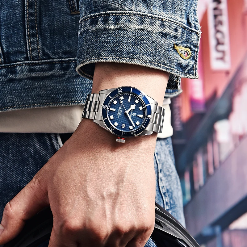 2022 New PAGANI DESIGN Luxury Brand BB58 Automatic Men's Watches Stainless  Steel Waterproof 100M Men Mechanical Luminoso Watch|Mechanical Watches| -  AliExpress