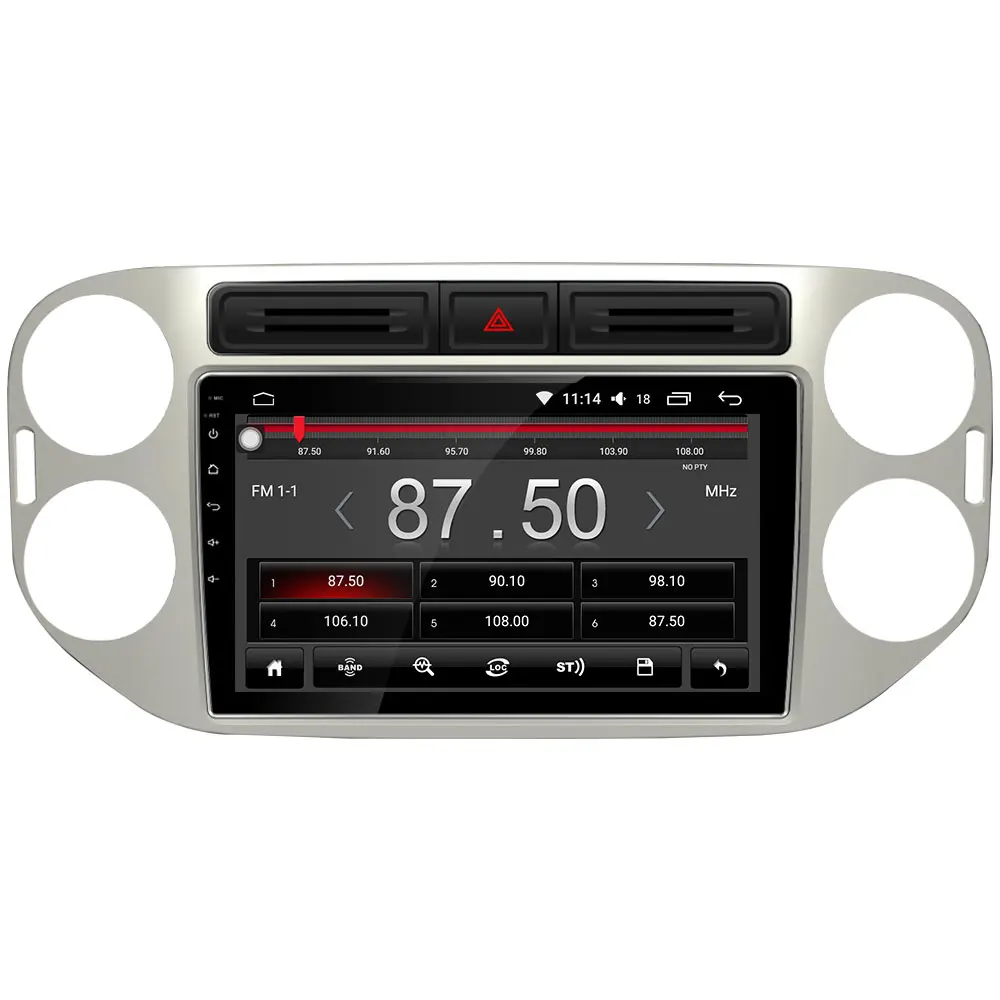 " ips 4G DSP Carplay Android 8 Восьмиядерный 4 Гб ОЗУ 64 Гб ПЗУ автомобильный DVD мультимедийный плеер стерео для Volkswagen Tiguan 2013