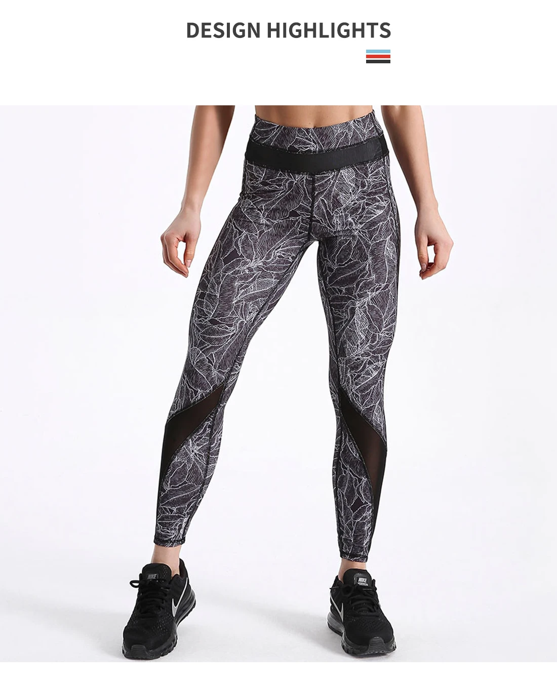 compression leggings Crazy Sales Printed Legging Fitness Black Push Up Mesh Leggins Sexy High Waist Legins Workout Jeggings spanx faux leather leggings