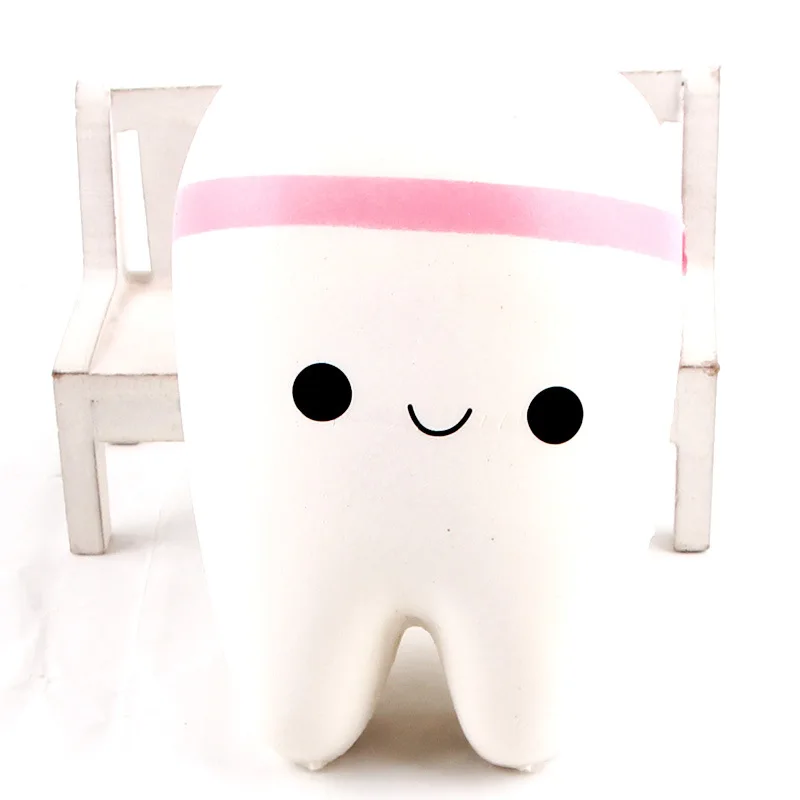 pink 1 шт. 10,5 см Jumbo медленный рост моделирование зубы снятие стресса Декор Игрушка телефон ремень Ароматические забавные парти игрушки для детей и взрослых - Цвет: pink
