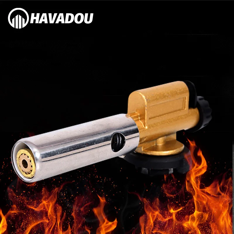 Сварофонарь HAVADOU газовая головка с электронным зажиганием для кемпинга барбекю и