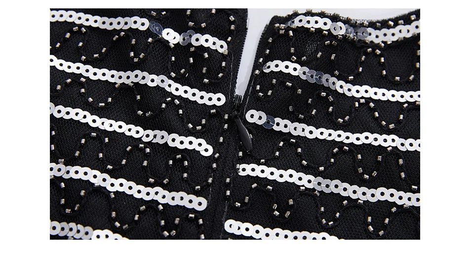 Women 1920s Gastby Sequin Art Nouveau Embellished Fringed Flapper Dress (5)