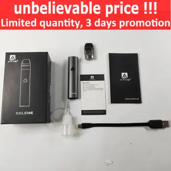 

Vape Starter Kit ATVS Selene Starter Pod Kit 300mAh Vape E Cigarette kits with 1ml capacity pod E-Cigarette Kits