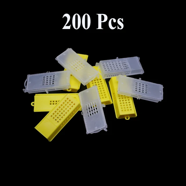 5 db Méhészeti Méh Ketrecek Szállítása Műanyag Méhész Utólagos Átutalási Doboz Tenyésztő Méhek Szerszámok Felszerelések Kellékek - Image 2