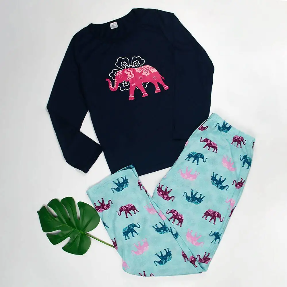 

Newer 50 Pajama Set Cotton Long Sleeve New Pajamas For Women Sleepwear Women Cartoon Pajamas Women Printed Cute Womens Pajamas