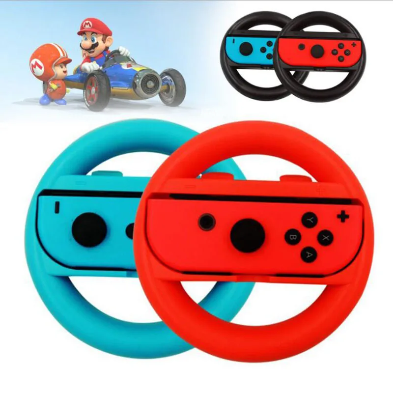 

Joycon Game Steering Racing Handle Steer Wheel Holder for Nintend Switch NS Joy-Con Controller Gamepad Hand Grip Stand Support