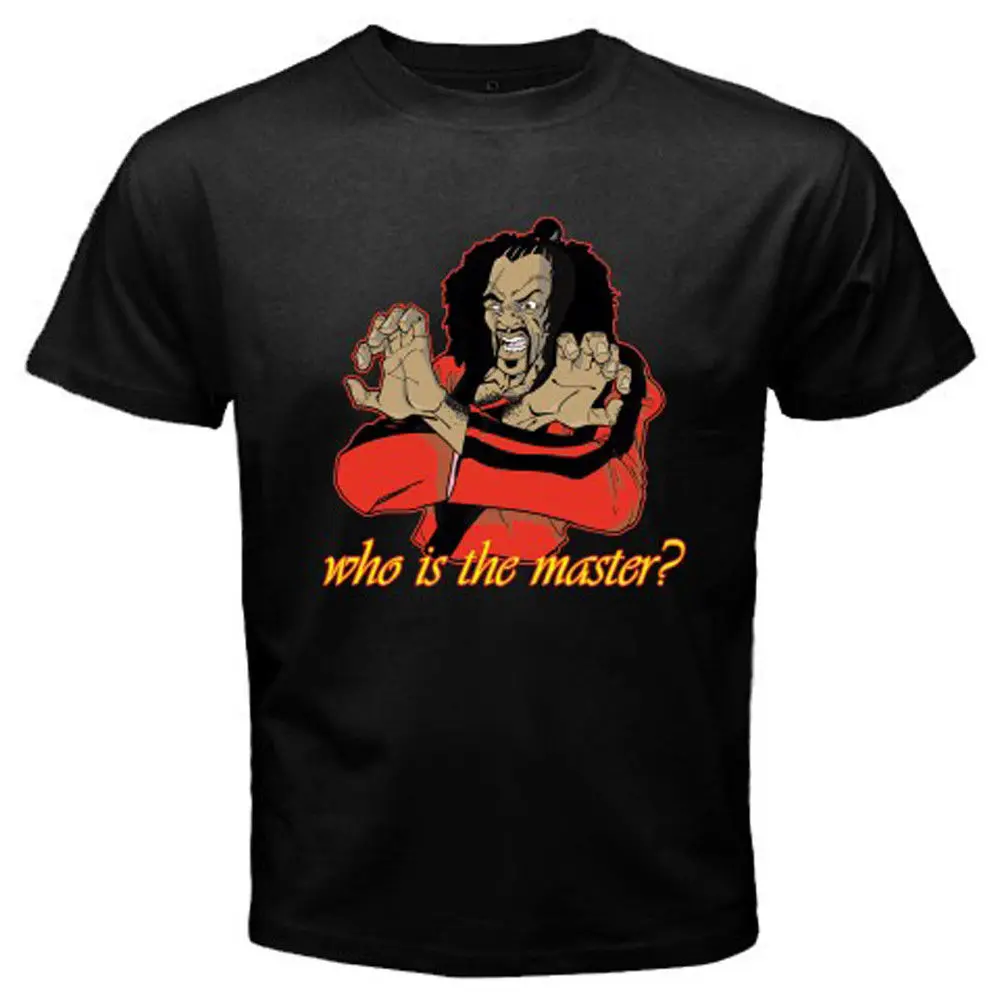 Мужская белая и черная футболка The Last Dragon Sho Nuff Master 80's размеры от S до 2XL модные