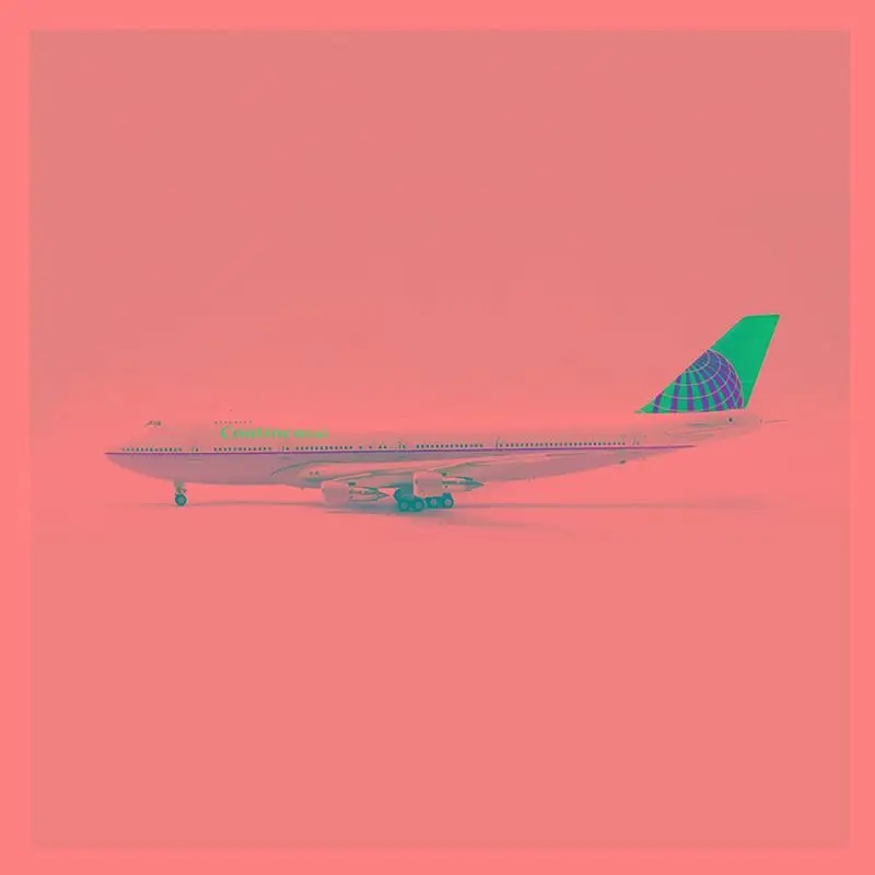 Inflight Континентальный BOEING 747 N33021 1/200 литье под давлением модель самолета