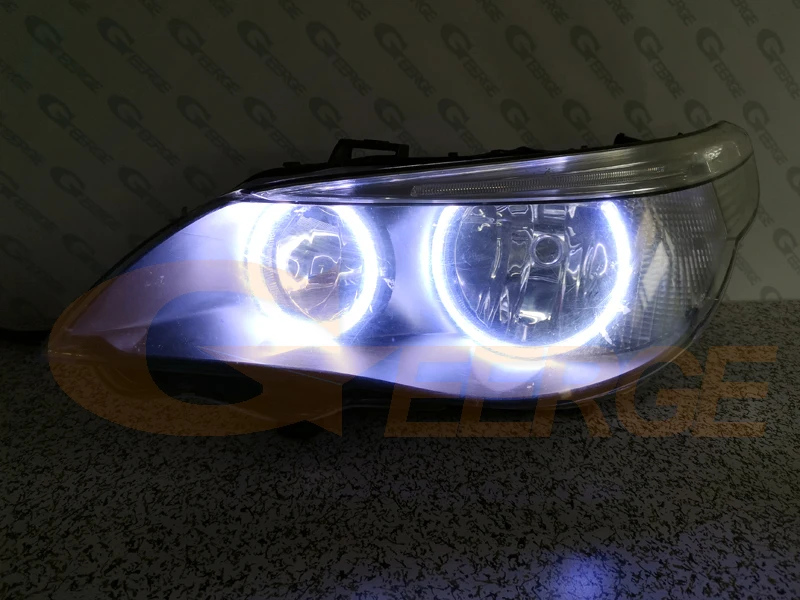 Для BMW E60 E61 M5 520i 525i 530i 540i 545i 550i Pre LCI 2003 2007 отличное качество COB led Ангельские Глазки DRL