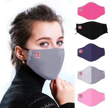 

Unisex Pm2.5 Anti-dust Reusable Cotton Mouth Nose Cover Women Reusable Half Face Nose Protection Covers Adults Mouth Nose Cover