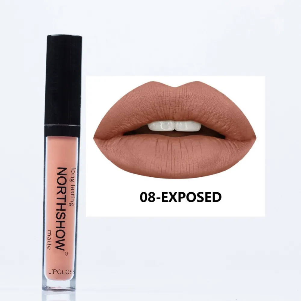 24 шт., матовая губная помада Maquillaje Batom Liquido mate Rouge A Levre, стойкий макияж, набор, прозрачный блеск для губ, тинт для губ