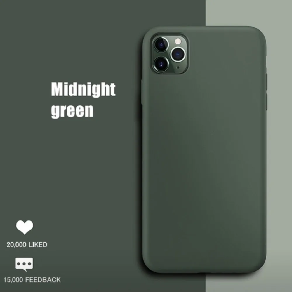 Роскошный чехол для телефона для iPhone 11Pro Max жидкий силиконовый чехол для iPhone X/Xr/XS Max/6 S/7/8 PLus анти-шок защитная оболочка