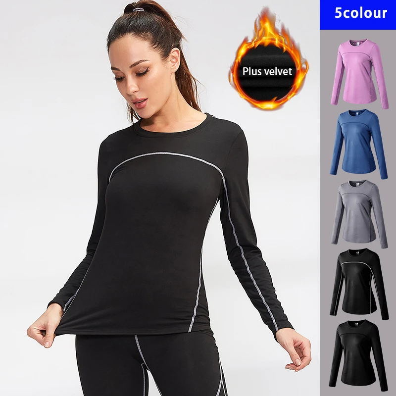 Спортивные топы для тренажерного зала женская футболка фитнеса толстовка