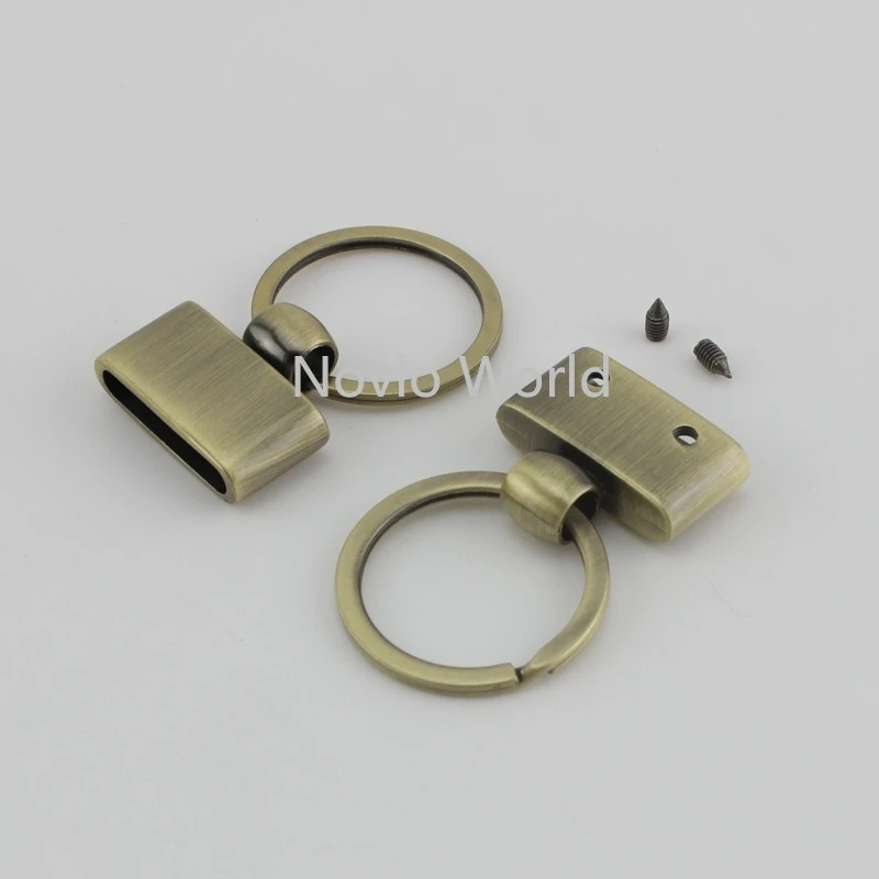 10 шт. 5 цветов 45X27 мм Т-образный брелок для ключей с 24 мм разъемным брелоком, брелок для ключей, аксессуары для ключей