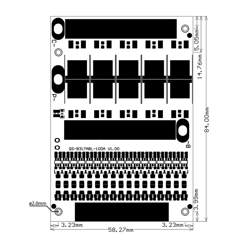 6S до 17S 80A 3,2 V 3,7 V BMS 18650 Ternary полимерный литиевый аккумулятор 10S 13S 16S Lifepo4 BMS Lipo балансировочная плата защиты