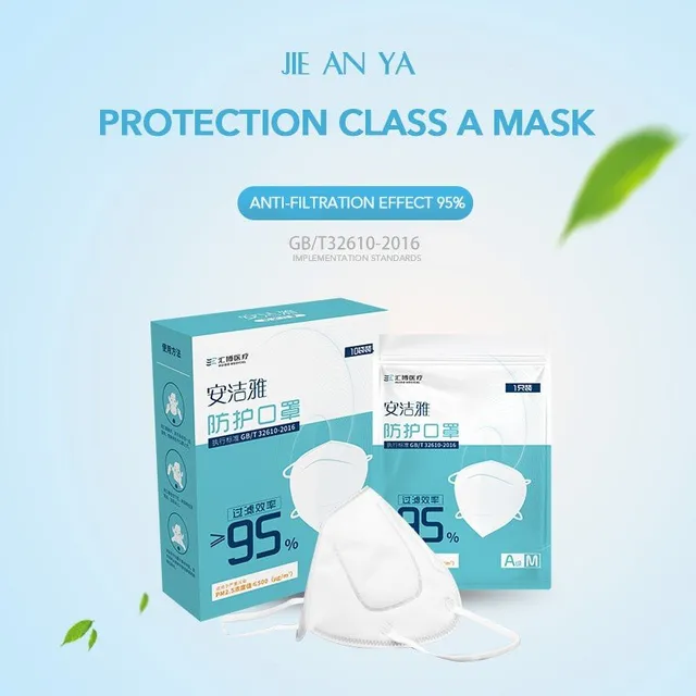 US $29.59  KN95 Face Masks Antivirus Respirator N95 Masks Filter 95% particle Against Pollution Breathable Med