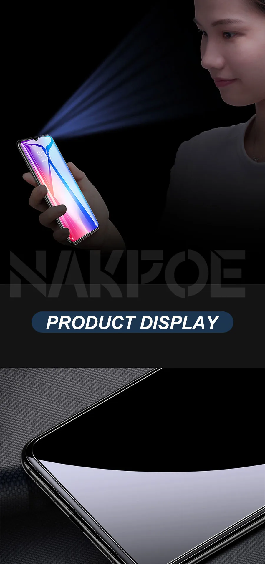 Защитное стекло 9H для Xiaomi Mi 8 9 9T Pro SE CC9 CC9E A3 A2 Lite Play Pocophone F1, закаленное защитное стекло-пленка, чехол