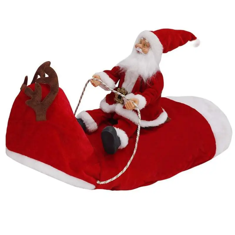 Рождественская Одежда для собак Санта-Клаус, костюмы для собак с оленем, забавная Одежда для собак, одежда для верховой езды, праздничная вечеринка, одежда для собак