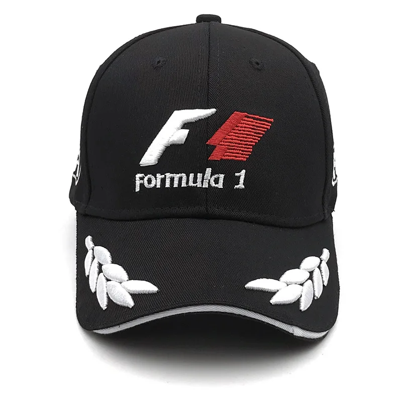 Мужская и wo мужская уличная спортивная бейсболка F1, Мужская Спортивная Кепка с вышивкой для мотогонок, солнцезащитная Кепка