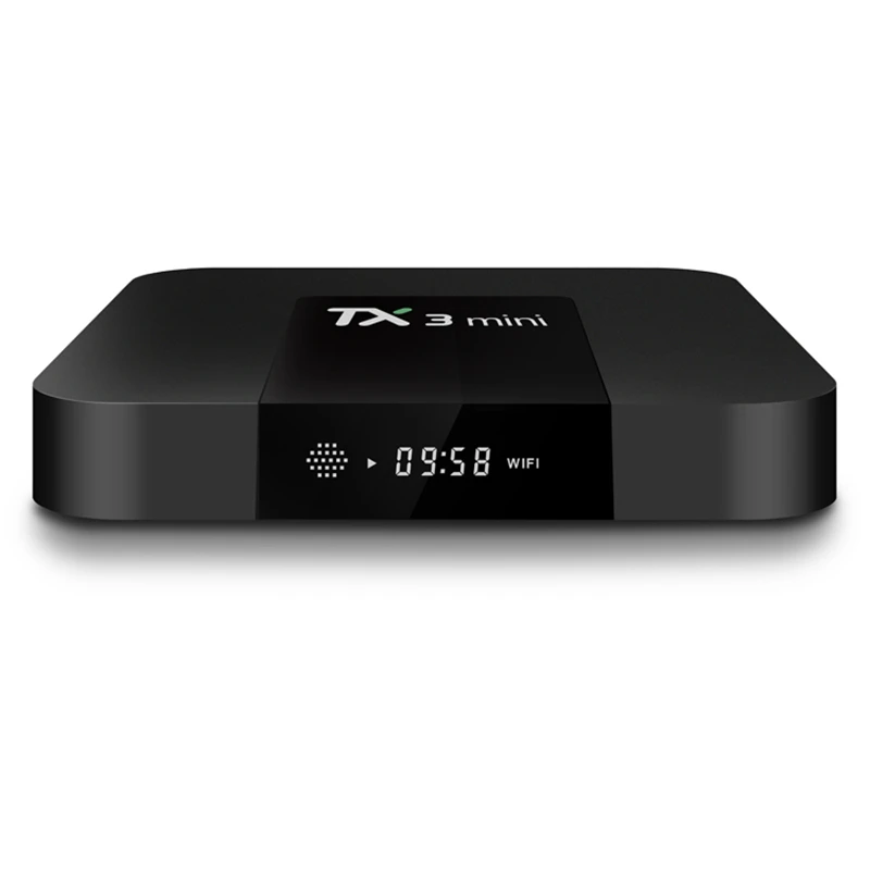 ILEPO TX3 Мини Android 7,1 Smart tv Box 2 Гб 16 Гб Amlogic S905W 1 ГБ 8 ГБ 2,4 ГГц WiFi H.265 better X96mini для IP tv Set top box