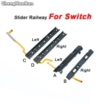 

ChengHaoRan L R LR Slide Left Right Sliders Railway Replacement for Nintend Switch Console Rail for NS Joy-con Controller